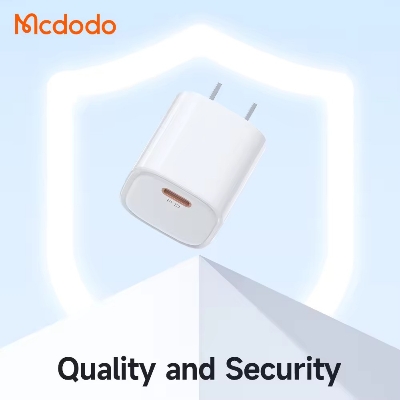 Picture of Mcdodo 20W PD Fast Charger Adapter - the ultimate solution for quick and efficient charging.