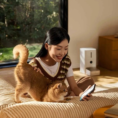 Picture of Xiaomi Mijia Smart Pet Feeder 2 Automatic Feeding 5L Large Granary Moisture-proof Works with Mijia APP