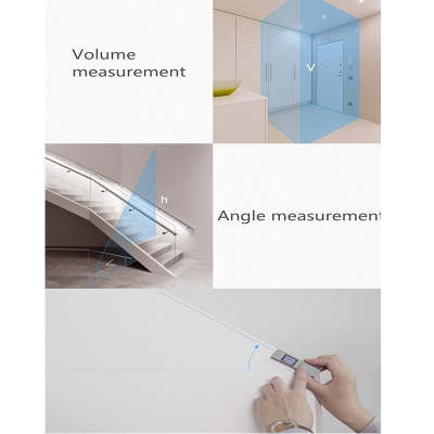 Picture of Xiaomi DUKA Laser Range finder 40m LS-P Portable USB High Precision Measurement