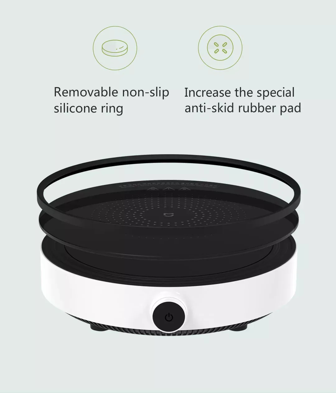 Picture of Xiaomi Mijia Induction Cooker youth version 2100w Precise Control Power - Black