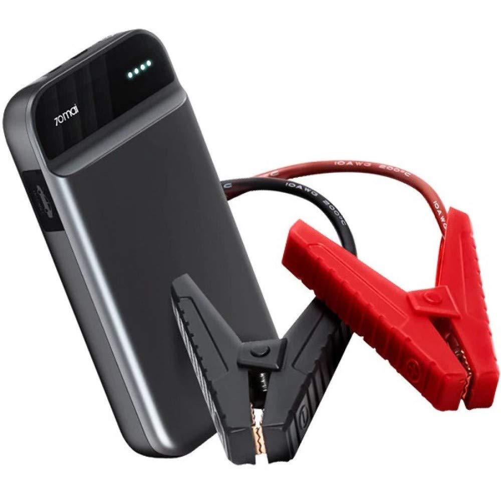 Picture of XIIAOMI 70mai Jump Starter 11100mAh Portable Car Jump Starter Emergency Battery Boosterr Waterproof Battery Charger Power Bank Kit - Black