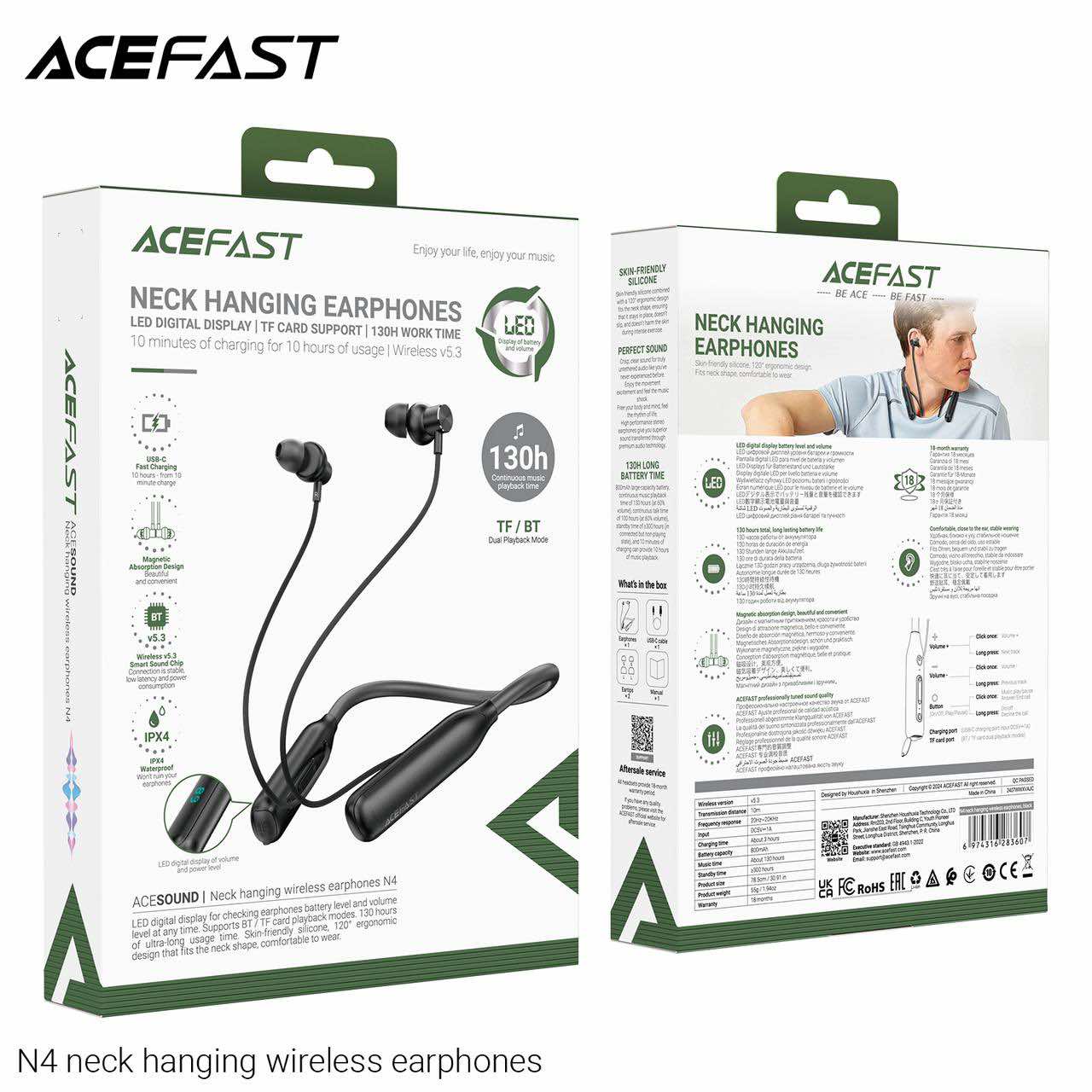 Picture of Acefast Wireless Earphones N4