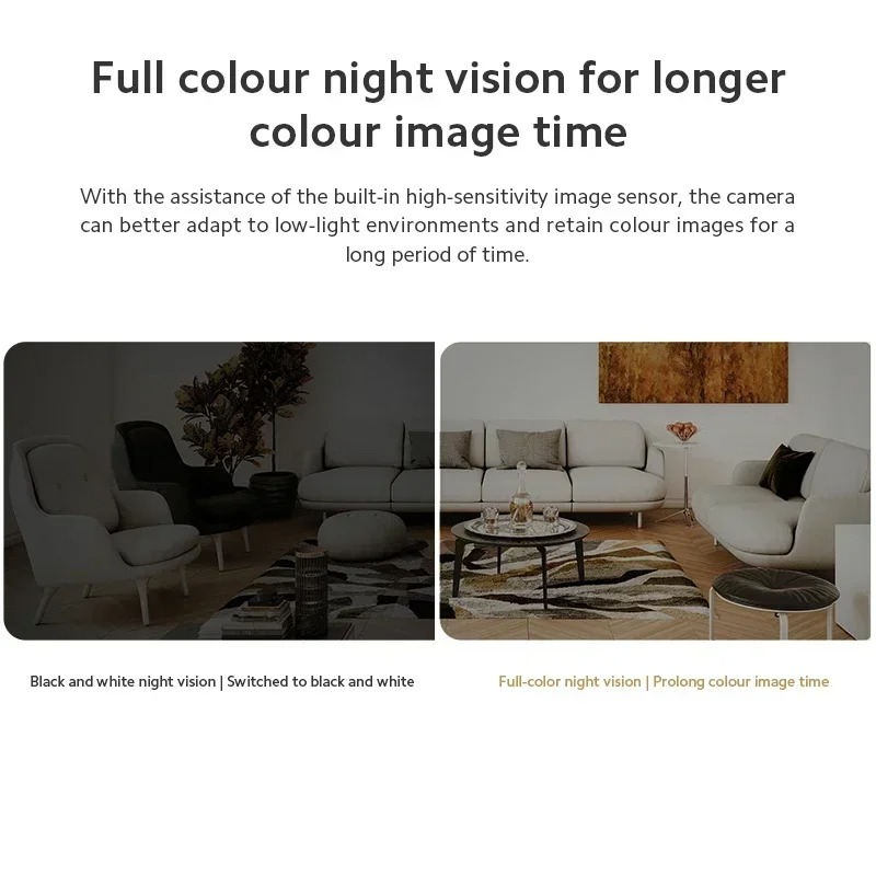 Picture of Xiaomi Smart Camera C301 Infrared Night Vision Human Detection Low light full-color 3 Megapixels