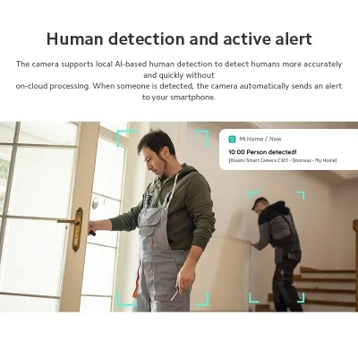 Picture of Xiaomi Smart Camera C301 Infrared Night Vision Human Detection Low light full-color 3 Megapixels