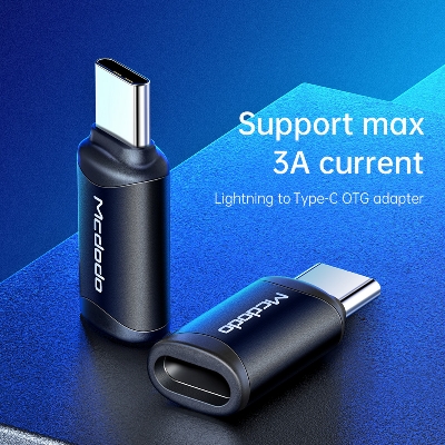Picture of MCDODO OT7700 LIGHTNING TO TYPE-C CONNECTOR (BLACK)