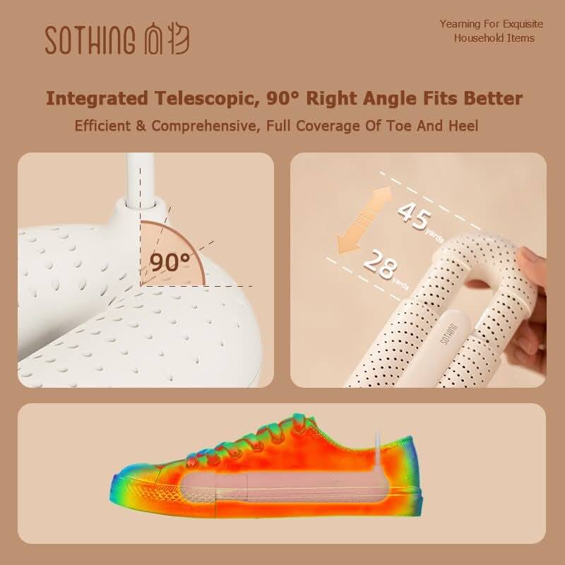 Picture of Xiaomi Sothing 3050278 Electric Zero One Shoes Dryer Electric UV Sterilization