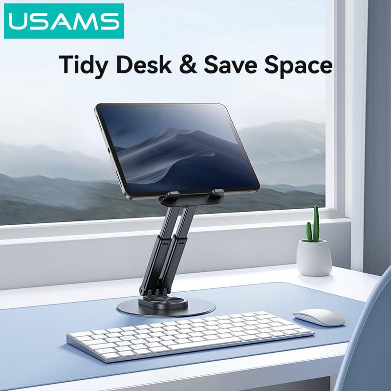 Picture of USAMS ZJ080 Desktop Tablet Stand Adjustable Phone Holder for 4.7 - 12 Inch Devices