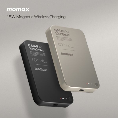 Picture of Momax Q.MAG X1 Magnetic Wireless Battery Pack 10000mAh