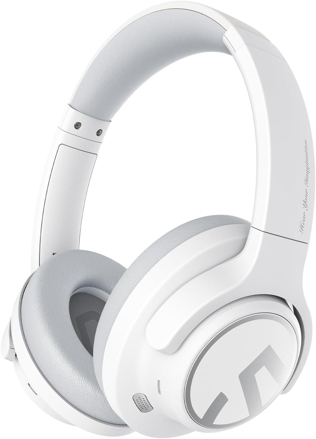 Picture of SoundPEATS Space Hybrid Active Noise Cancelling Headphones, Wireless Over Ear Bluetooth Headset, 123H Playtime, Hi-Res Audio Wired, APP Custom EQ, Deep Bass, Comfort Ear Cups, for Home Office Travel