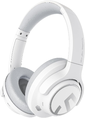 Picture of SoundPEATS Space Hybrid Active Noise Cancelling Headphones, Wireless Over Ear Bluetooth Headset, 123H Playtime, Hi-Res Audio Wired, APP Custom EQ, Deep Bass, Comfort Ear Cups, for Home Office Travel