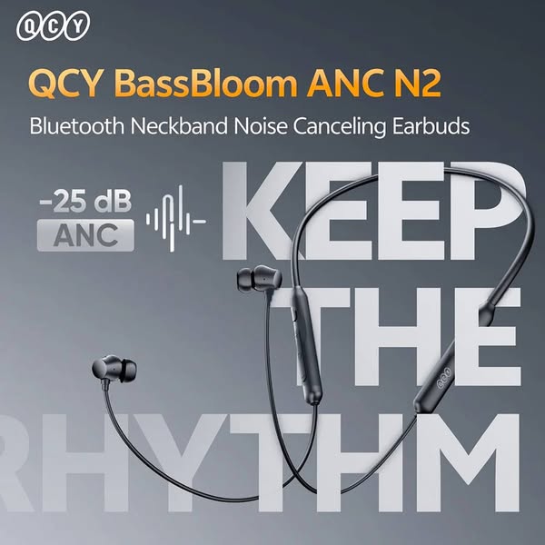 Picture of QCY BassBloom ANC N2 In-ear Neckband Headphones