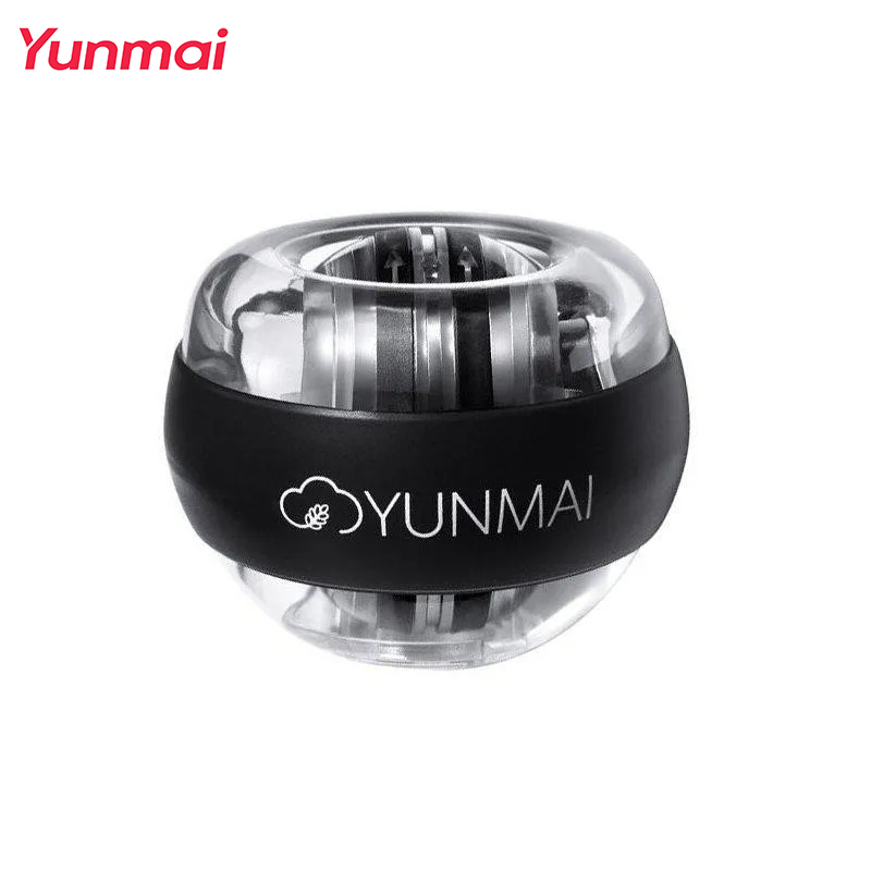 Picture of Yunmai Anti-stress Wrist Trainer LED Gyroball Essential Spinner Gyroscopic Forearm Exerciser Gyro Ball