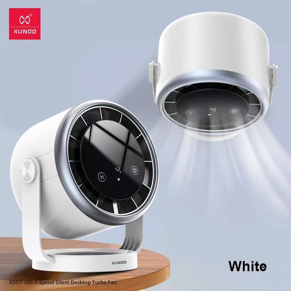 Picture of Xundd XDOT-066 6-Speed Silent Desktop Turbo Fan (3600mAh)
