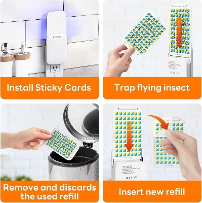 Picture of Mosalogic UVA Flying Insect Trap (US Plug)