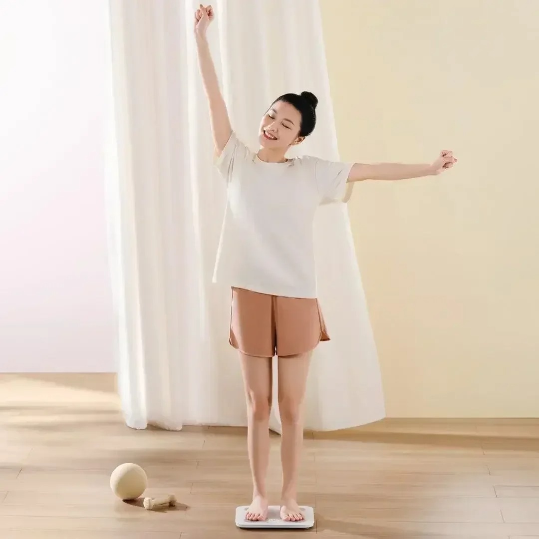 Picture of Xiaomi MIJIA S400 Body Fat Scale Bluetooth 5.0 LED Display 150kg Smart Home Body Composition Testing Scale Work with Mi Home APP