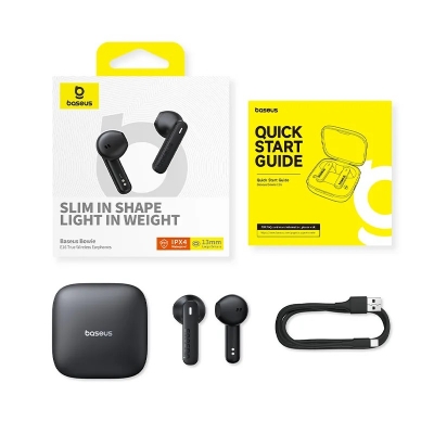 Picture of Baseus TWS E16 30Hr Playtime Earphone IPX4 Waterproof A00061900113-01 Black