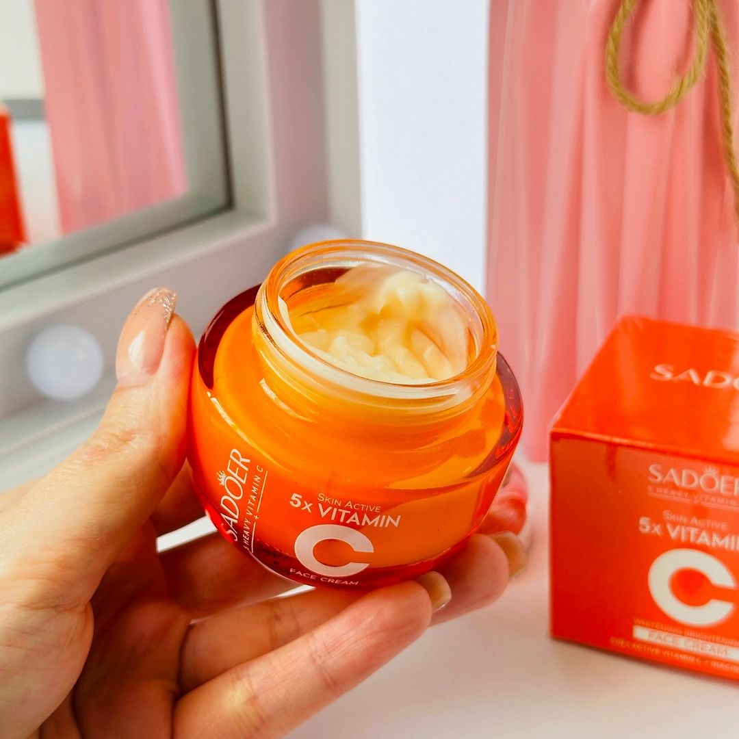 Buy SADOER 5X Heavy Vitamin C Whitening Skin Active Face Cream at Best Price In Bangladesh