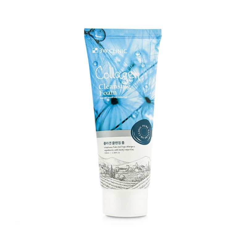 Buy " 3W Clinic Collagen Foam Cleansing (100ml)" at Best Price In Bangladesh