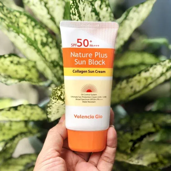 Buy Valencia Gio Nature Plus Sun Block Collagen Sun Cream SPF 50+ 70ml at Best Price In Bangladesh