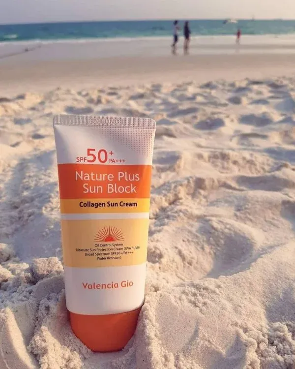 Buy Valencia Gio Nature Plus Sun Block Collagen Sun Cream SPF 50+ 70ml at Best Price In Bangladesh