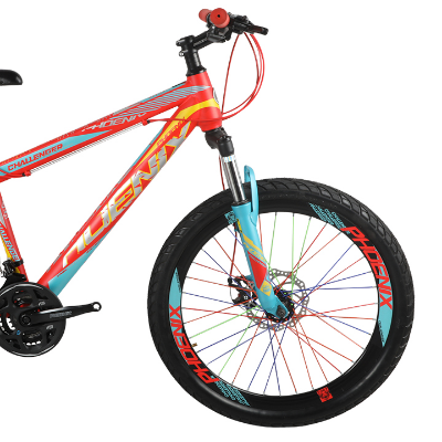 Phoenix China Mens Challenger 24 inch 24 Speed Red Bicycle Monowara Cycle Zone BDonline shop bangladeshothoba.com