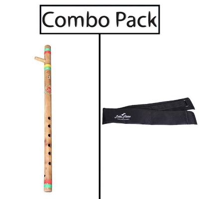Picture of Combo of Whistle Flute Scale and Flute Bag