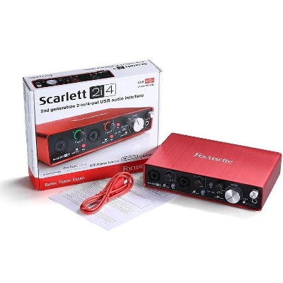 Picture of Focusrite Scarlett 2i4  USB Audio Interface Most Versatile 2nd Generation