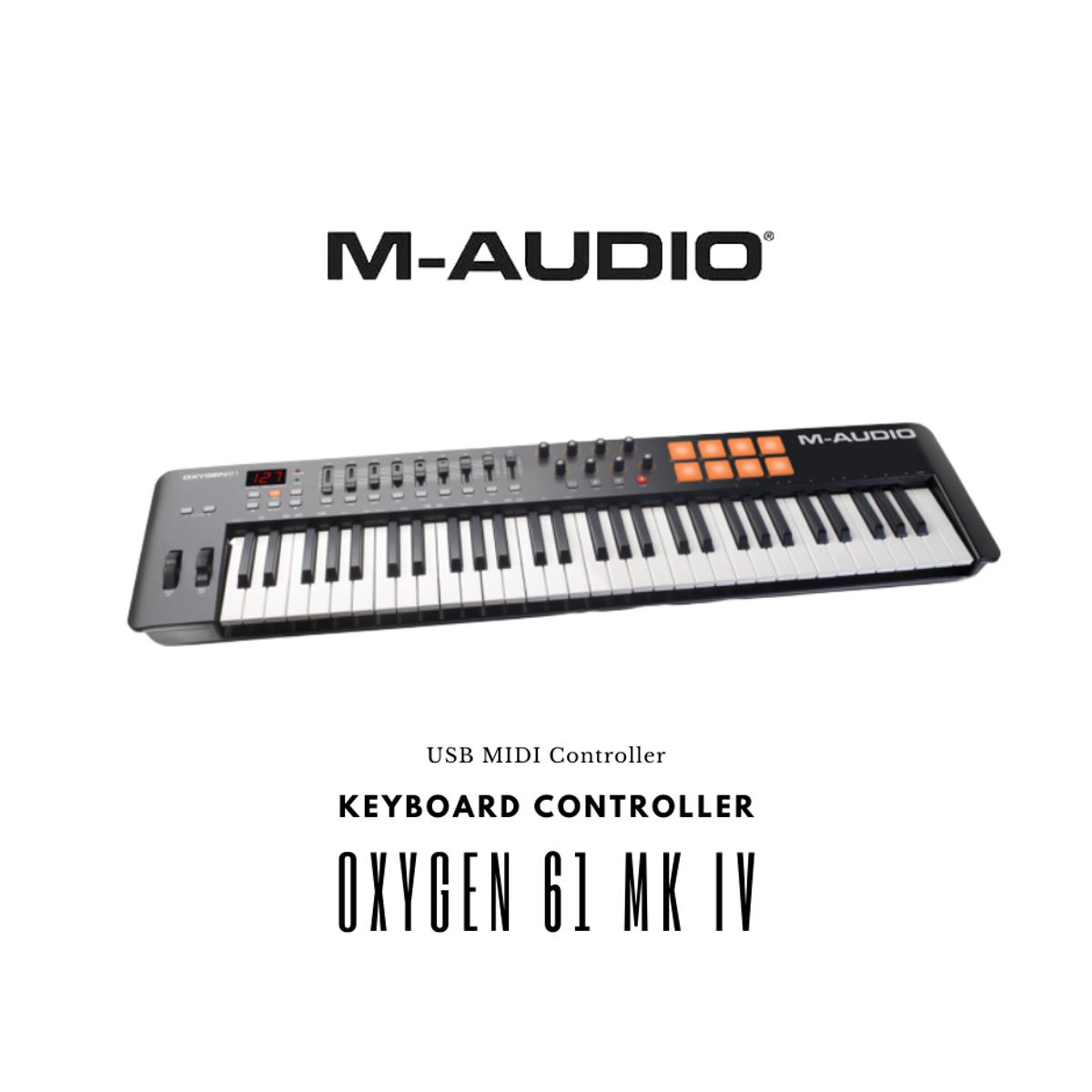 Picture of M-Audio Oxygen 61-Key USB MIDI Controller