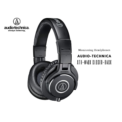 Picture of Audio-Technica ATH-M40x Closed-back Studio Monitoring Headphones