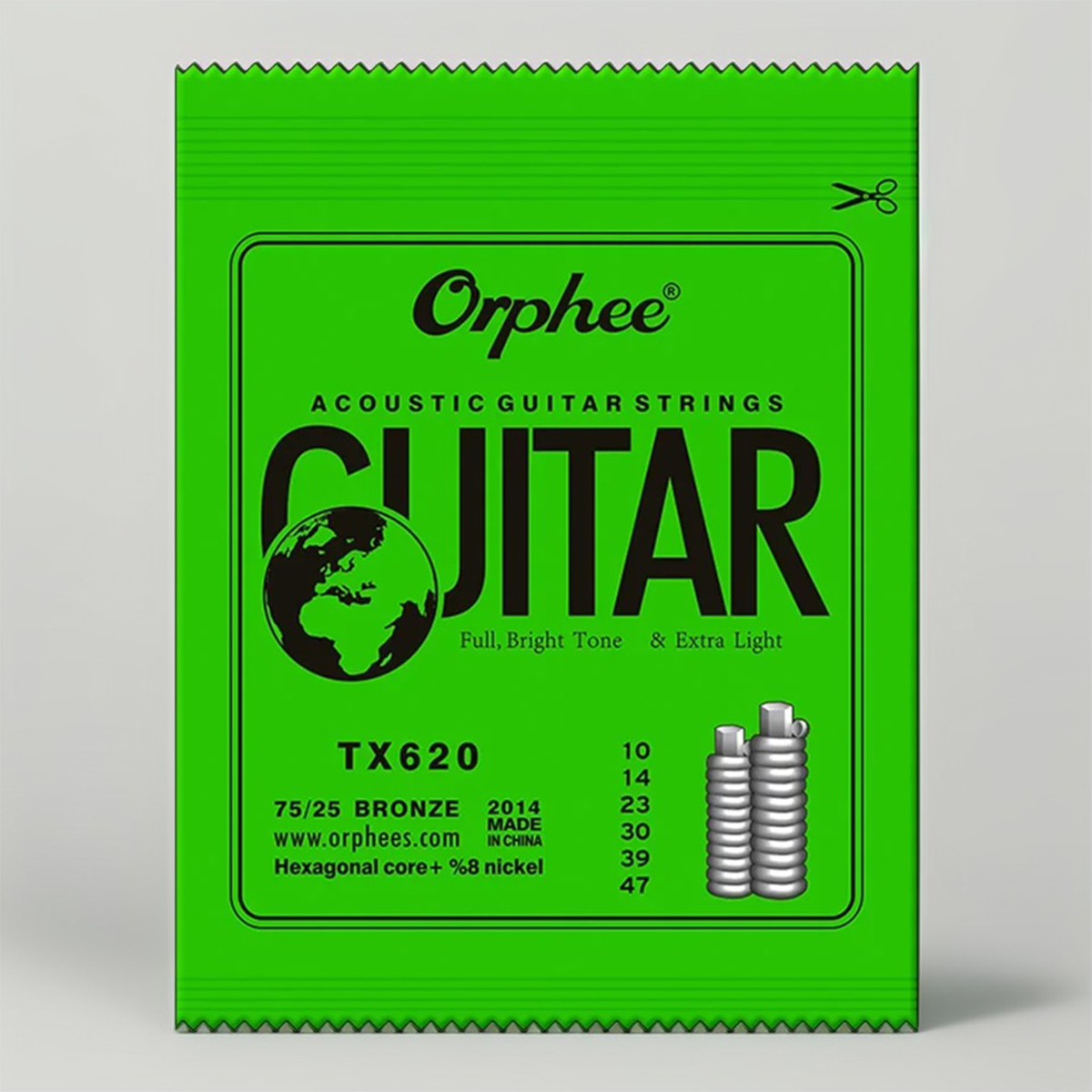 Picture of Orphee TX620 Acoustic Guitar Strings