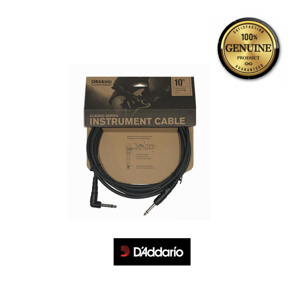 Picture of D’Addario CLASSIC SERIES INSTRUMENT CABLE 10ft