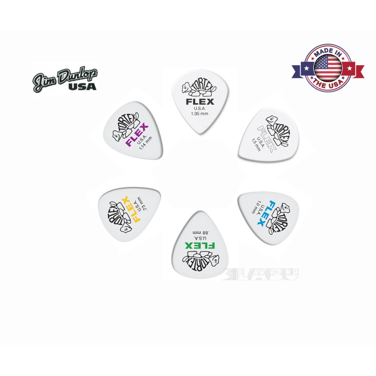 Picture of TORTEX® FLEX™ STANDARD PICKS SET by Jim Dunlop