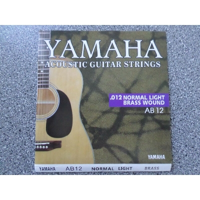 Picture of Yamaha-অ্যাকোস্টিক গিটার স্ট্রিংস ab12-সাধারণ লাইট গেজ 12-52 - guitar accessories