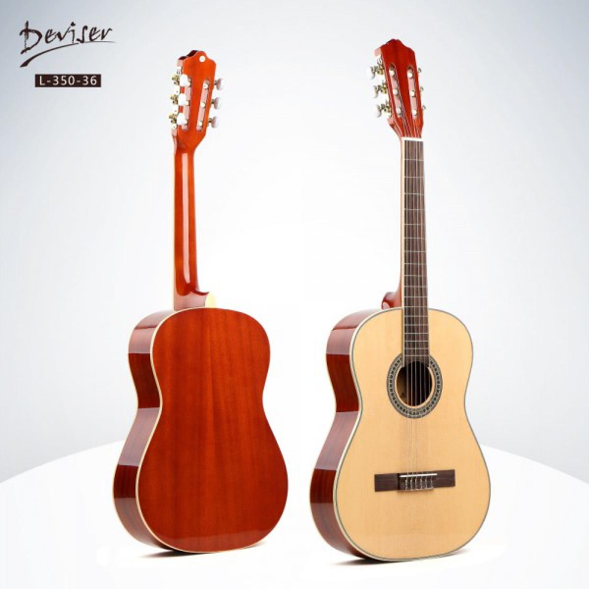 Picture of Deviser Classical Guitar L-350-N-39  Sapele Wood High-Glossy