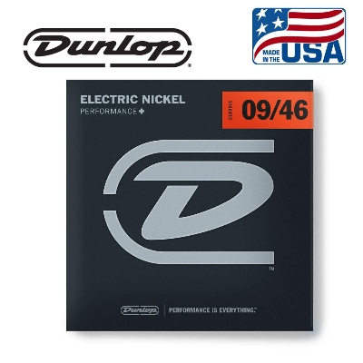 Picture of Dunlop DEN0946 Nickel Plated Steel Electric Guitar Strings - .009-.046 Lt Top/Hvy Bottom