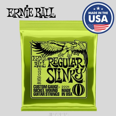 Picture of Ernie Ball Regular Slinky Electric Guitar Strings - 10-46 Gauge (P02221)