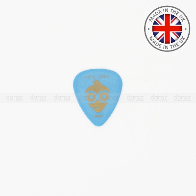 Picture of Pick Geek Delrin Guitar Pick Heavy (0.96mm) Blue Made in UK