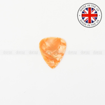 Picture of Pick Geek Origin Guitar Picks Heavy (0.96mm) Orange Cool Custom Guitar Picks For Electric, Acoustic, or Bass Guitar