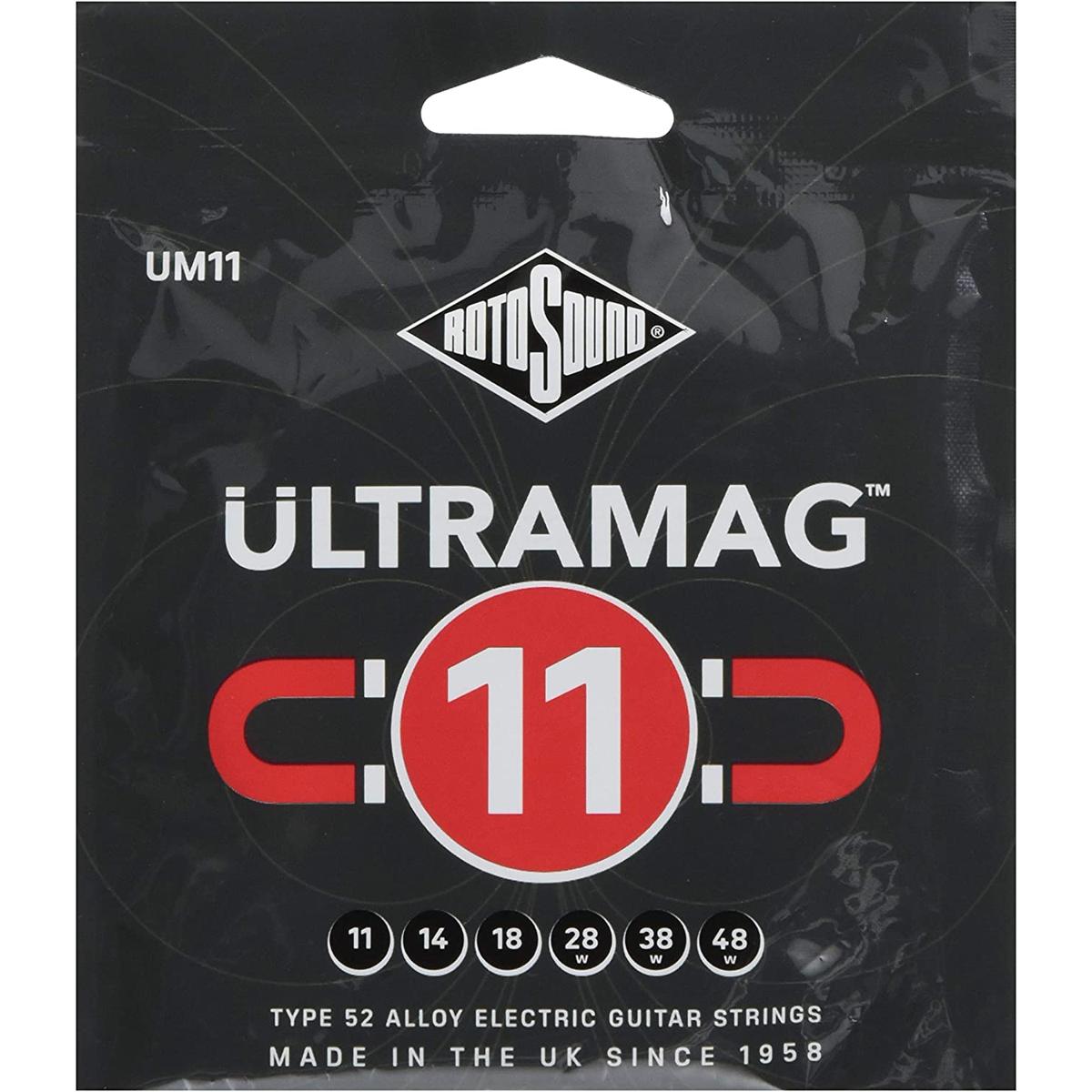 Picture of Rotosound UM11 Ultramag Electric Guitar Strings  11-48