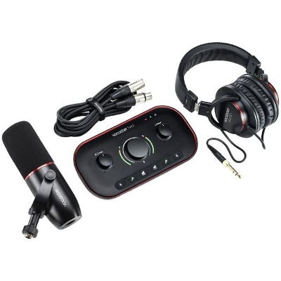 Picture of Focusrite Vocaster Two Studio USB-C Podcasting Audio Interface Bundle