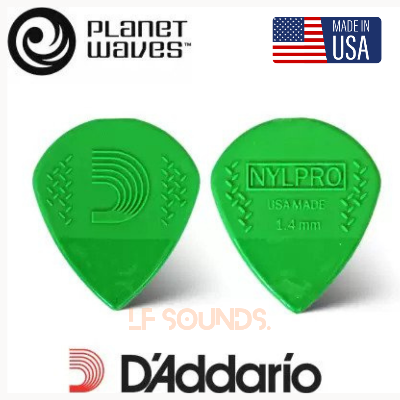 Picture of D'Addario 3NPP7 Nylpro Plus Jazz Guitar Picks