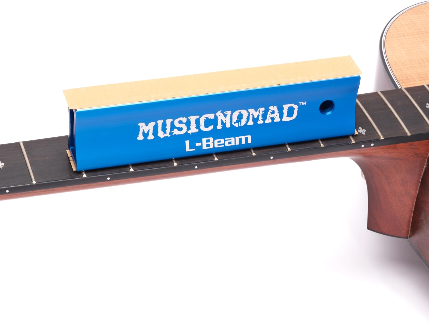 Picture of MusicNomad Fret Leveler - Leveling (L-Beam) 7" (18cm) for Guitar, Ukulele, Mandolin (MN810)