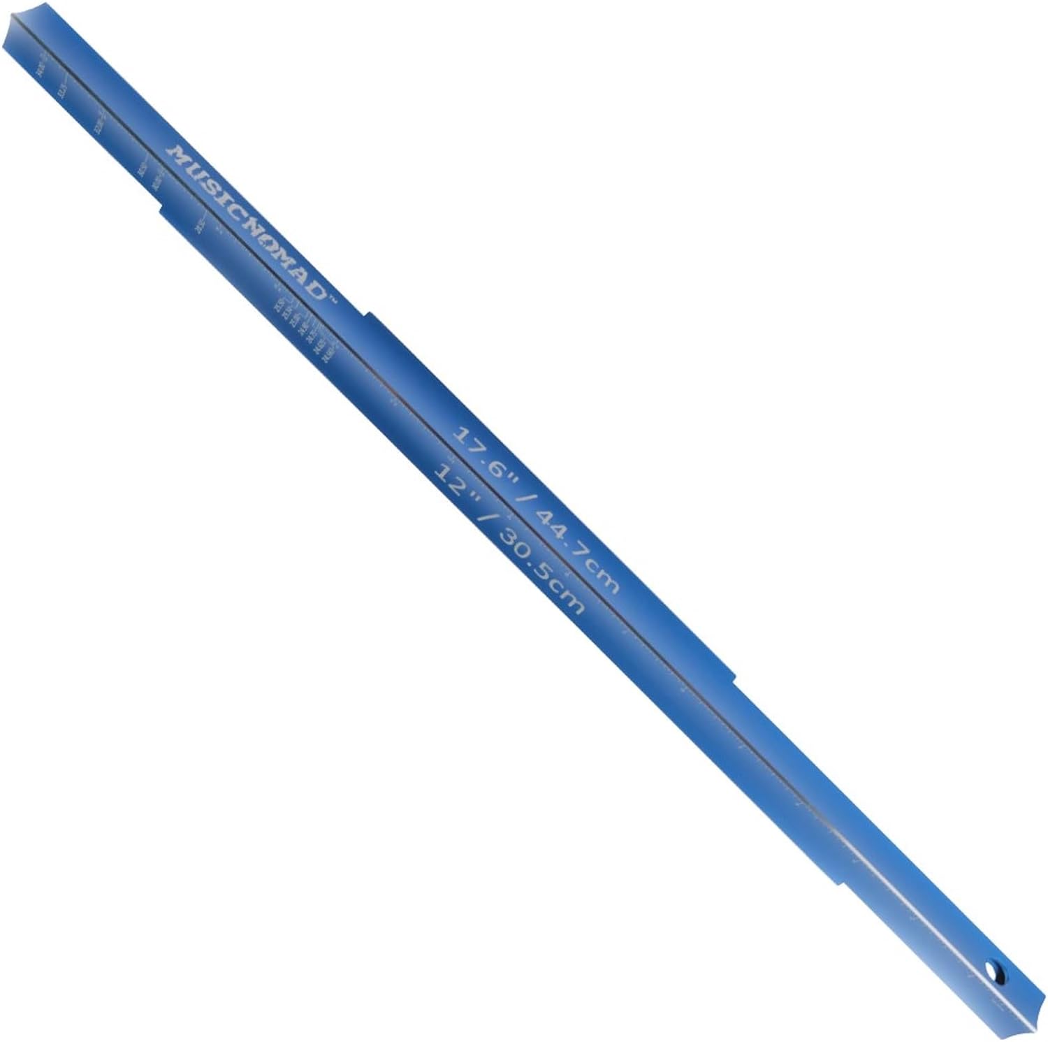 Picture of MusicNomad Tri-Beam 3 'n 1 Straightedge, plus SAE/Metric Ruler & Scale Length Ruler for Acoustic & Electric Guitars (MN820)