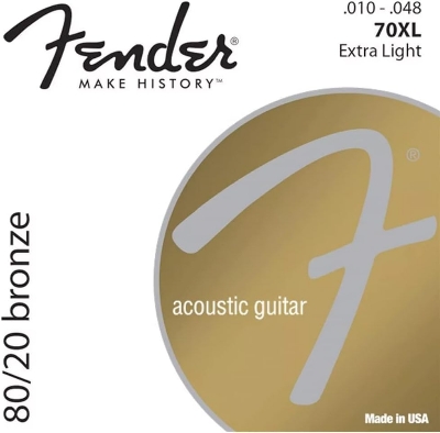 Picture of Fender 80/20 Bronze Acousitc Guitar Strings (Chinese)