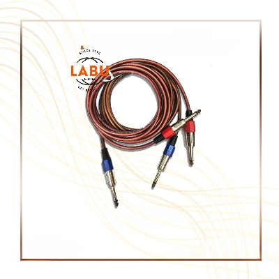 Picture of Silent Cable - No Contact Noise Instrument Cable, Guitar Cable 10 ft, Stage Ready with Anti-Kinking Design, Black