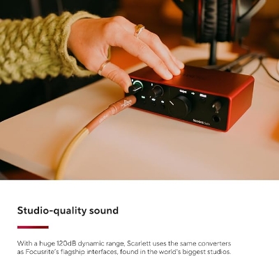 Picture of Focusrite Scarlett Solo 4th Gen USB Audio Interface