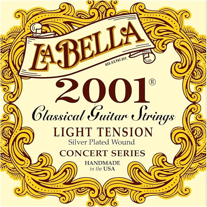 Picture of La Bella 2001 Light Tension Classical Guitar Strings (USA)