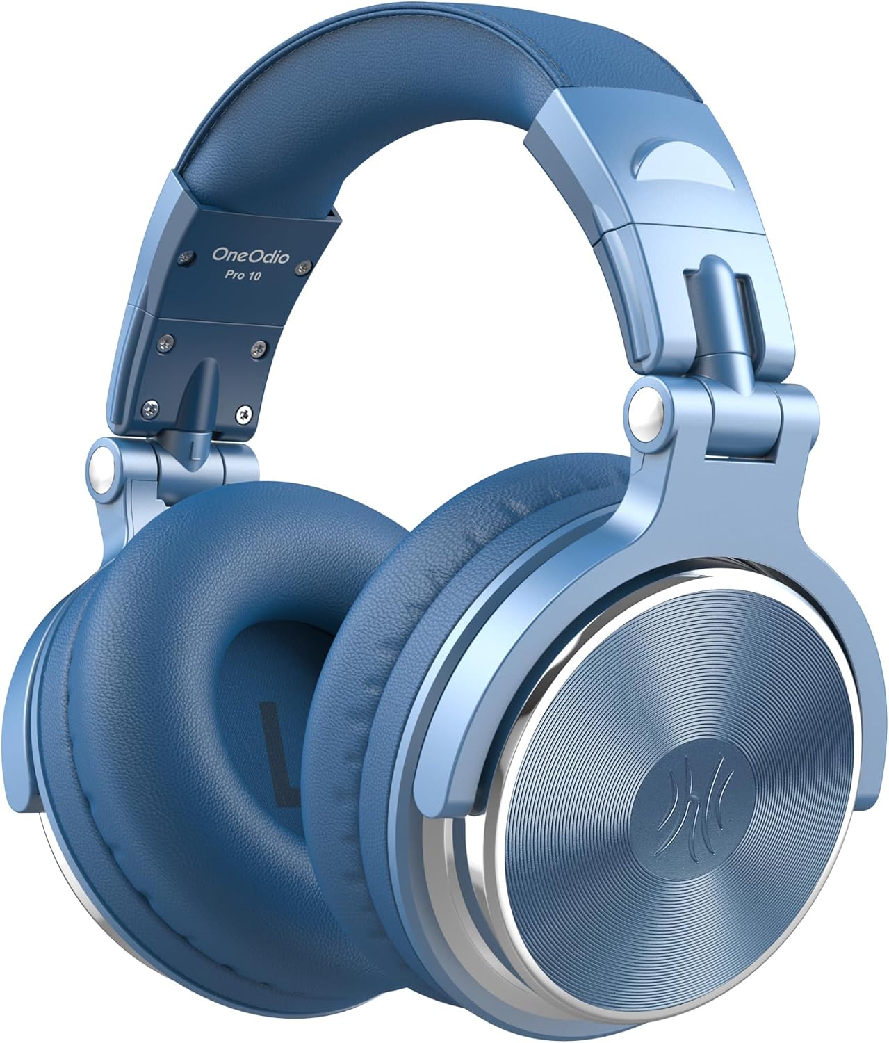 Picture of OneOdio Wired Over Ear Headphones Hi-Res Studio Monitor & Mixing DJ Stereo Headsets with 50mm Drivers and 1/4 to 3.5mm Jack for AMP Computer Recording Podcast Keyboard Guitar Laptop - Sky Blue