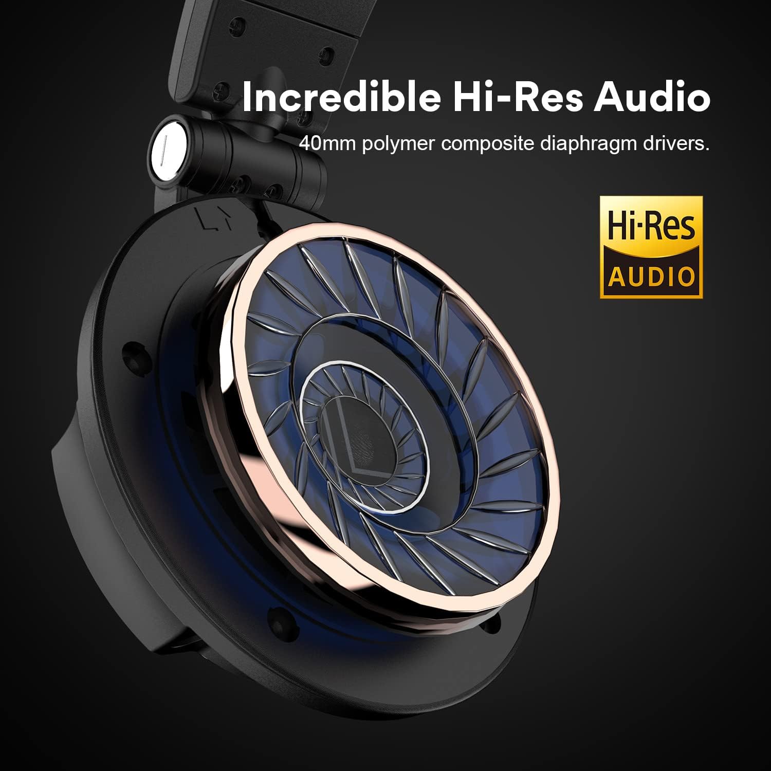 Picture of OneOdio Monitor 80 Open Back Headphones- Studio Headphones for Mixing Mastering Editing, Wired Over Ear Headphones for Professional Studio Applications, 250 Ohm, Velour Earmuffs, Sound Isolation
