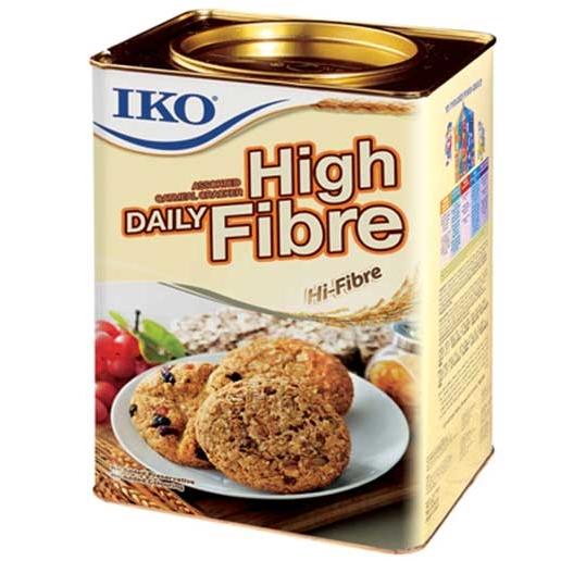 Picture of IKO Assorted Daily High Fibre Biscuite 700gm Tin -Malaysia